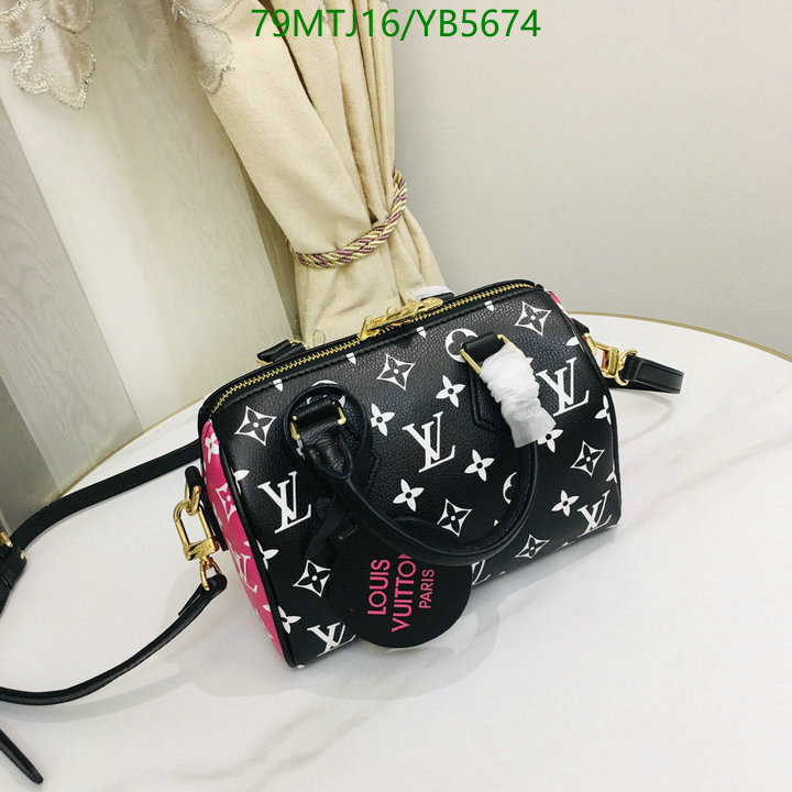 LV Bags-(4A)-Speedy-,Code: YB5674,$: 79USD