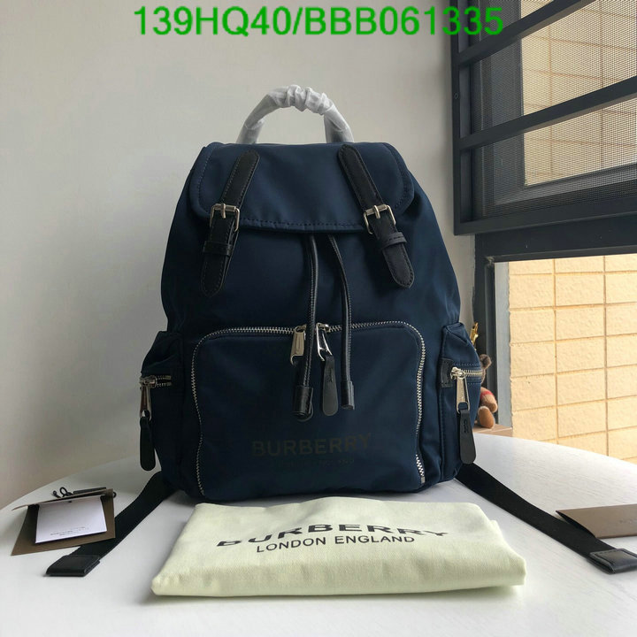 Burberry Bag-(Mirror)-Backpack-,Code: BBB061335,$: 139USD