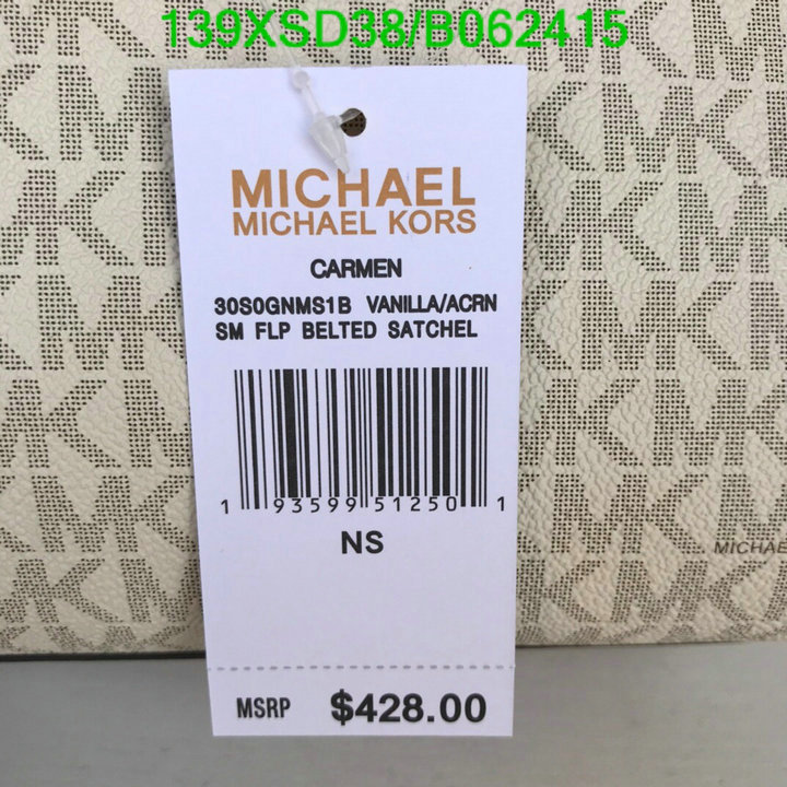 Michael Kors Bag-(Mirror)-Handbag-,Code: B062415,$: 139USD