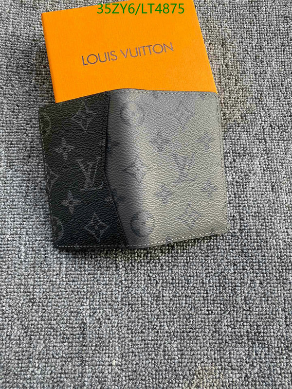 LV Bags-(4A)-Wallet-,Code: LT4875,$: 35USD