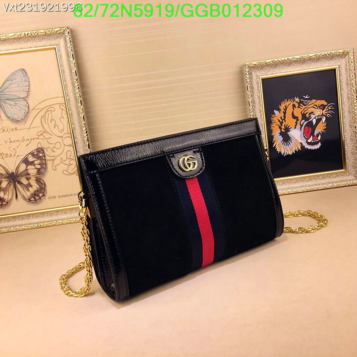 Gucci Bag-(4A)-Diagonal-,Code:GGB012309,$: 82USD