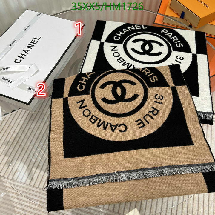 Scarf-Chanel, Code: HM1726,$: 35USD