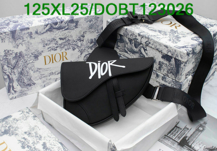 Dior Bags-(4A)-Saddle-,Code: DOBT123026,$: 125USD