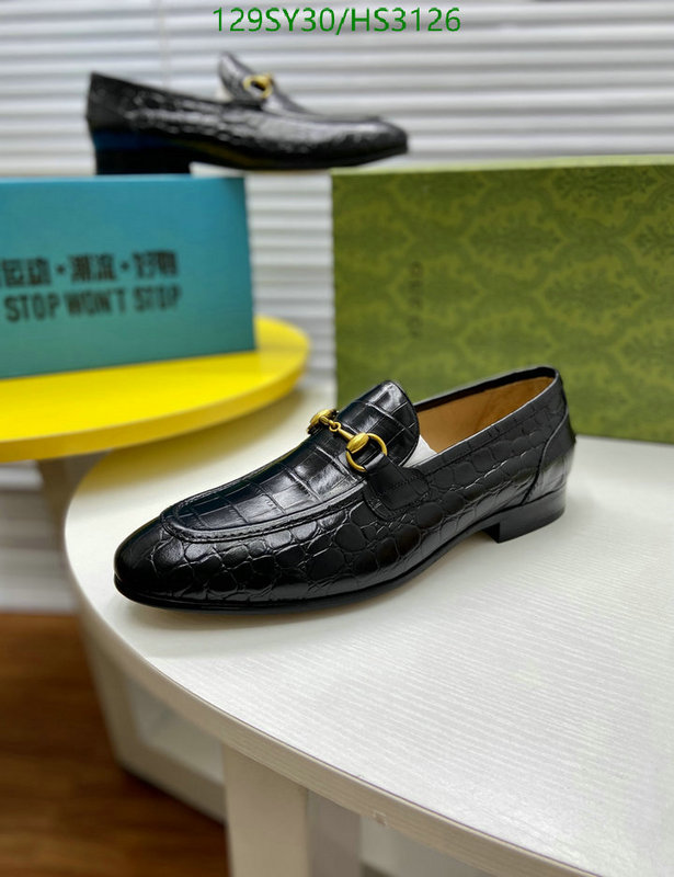 Men shoes-Gucci, Code: HS3126,$: 129USD