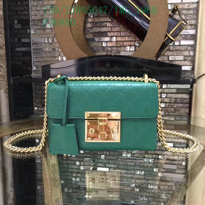 Gucci Bag-(Mirror)-Padlock,Code: GGB112741,$: 159USD