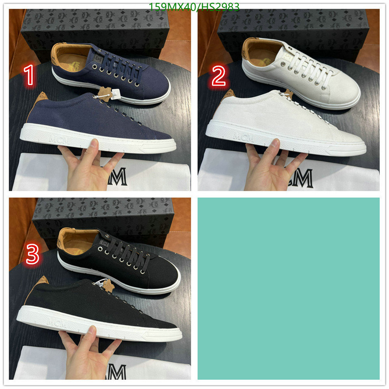 Men shoes-MCM, Code: HS2983,$: 159USD