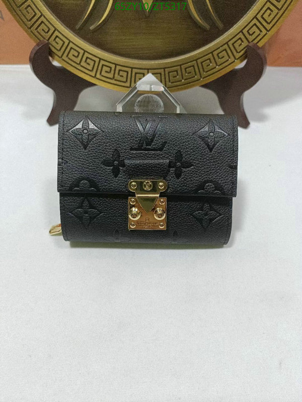 LV Bags-(4A)-Wallet-,Code: ZT5317,$: 65USD