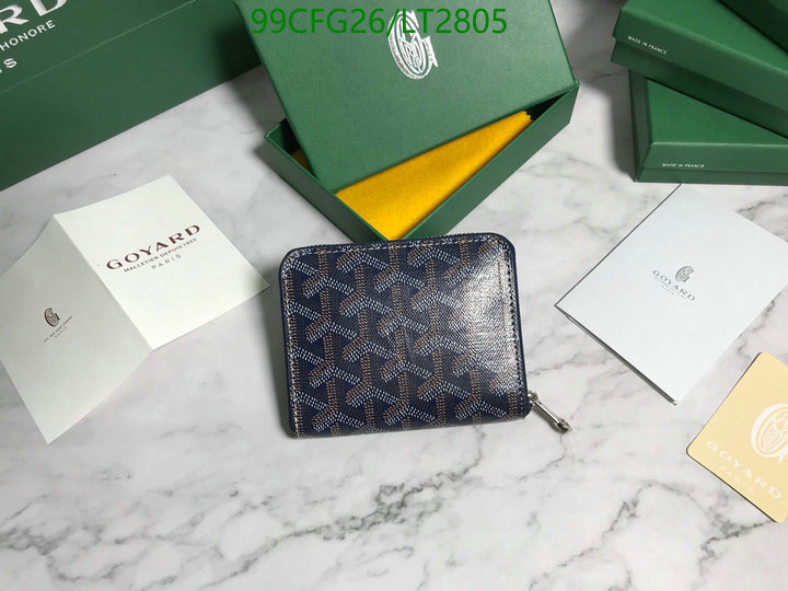 Goyard Bag-(Mirror)-Wallet-,Code: LT2805,$: 99USD