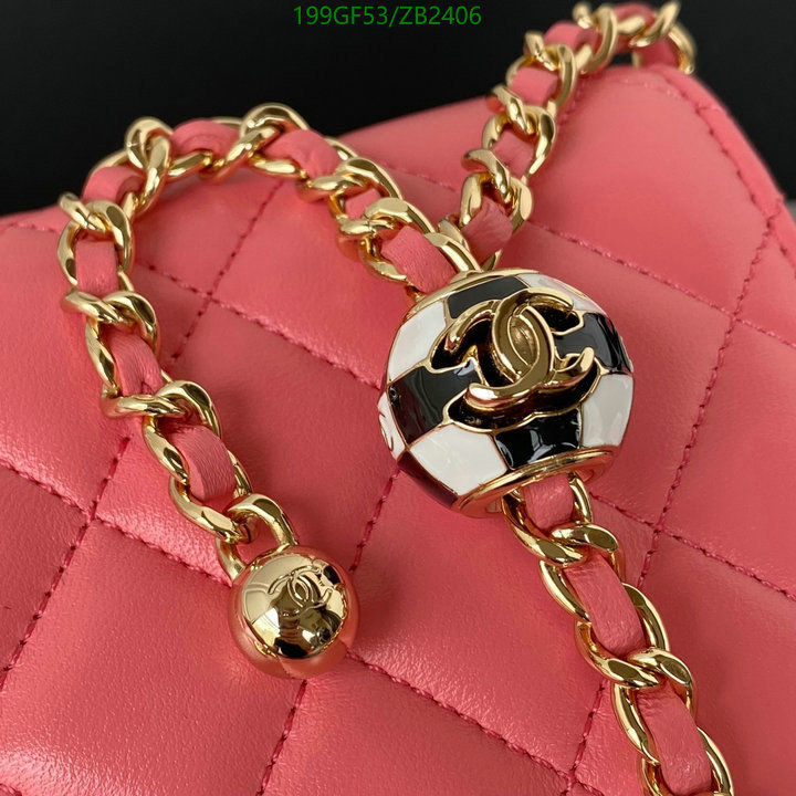 Chanel Bags -(Mirror)-Diagonal-,Code: ZB2406,$: 199USD