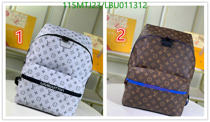 LV Bags-(4A)-Backpack-,Code: LBU011312,$: 115USD
