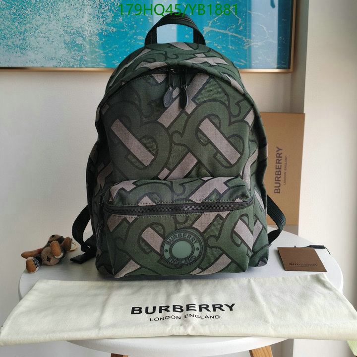 Burberry Bag-(Mirror)-Backpack-,Code: YB1881,$: 179USD