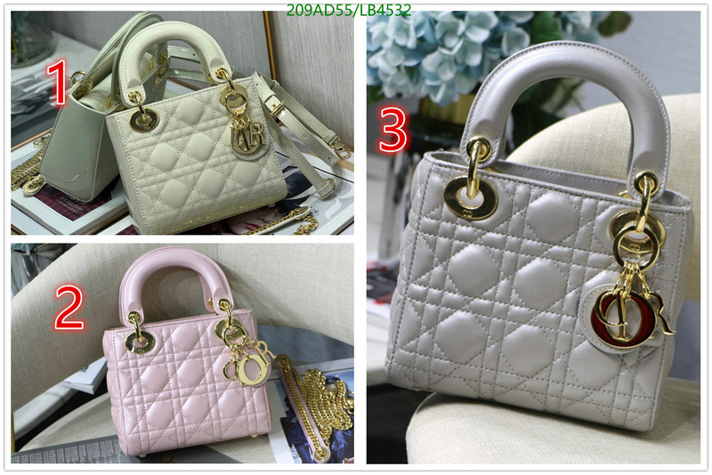 Dior Bags -(Mirror)-Lady-,Code: LB4532,$: 209USD