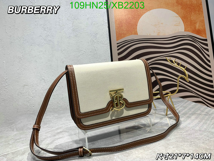 Burberry Bag-(4A)-Diagonal-,Code: XB2203,$: 109USD