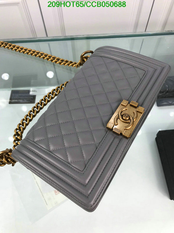 Chanel Bags -(Mirror)-Le Boy,Code: CCB050688,$: 209USD