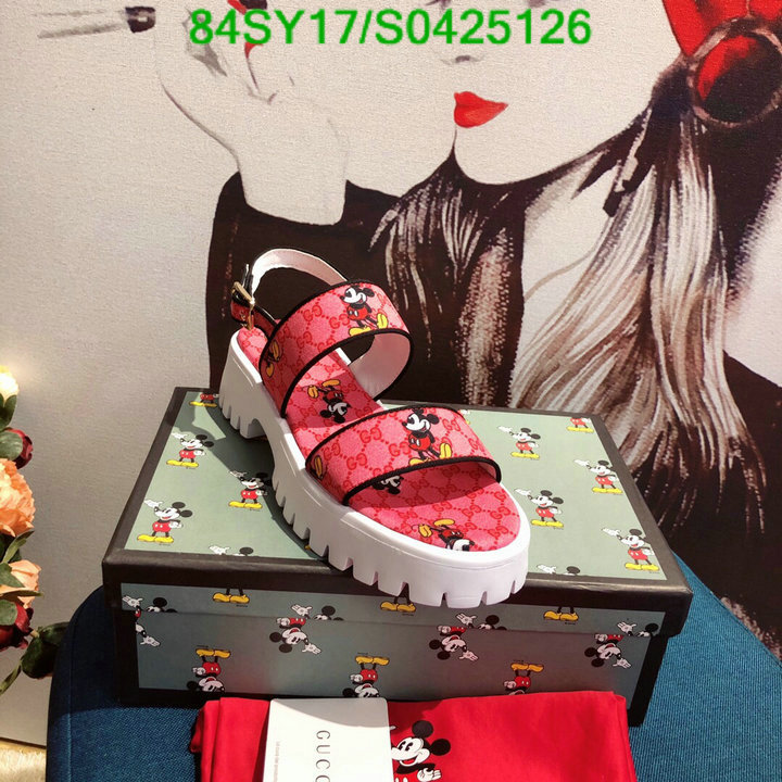 Women Shoes-Gucci, Code: S0425126,$: 84USD