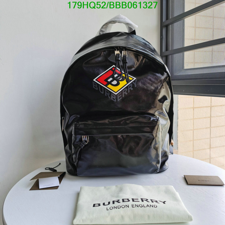 Burberry Bag-(Mirror)-Backpack-,Code: BBB061327,$: 179USD