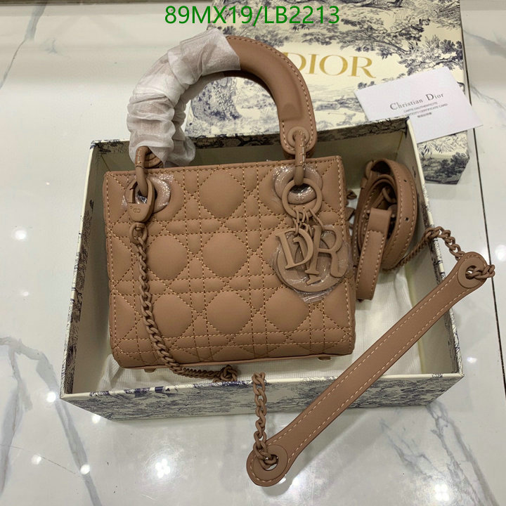 Dior Bags-(4A)-Lady-,Code: LB2213,$: 89USD