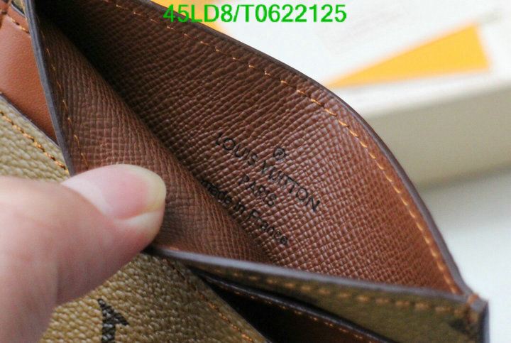 LV Bags-(Mirror)-Wallet-,Code: T0622125,$: 45USD