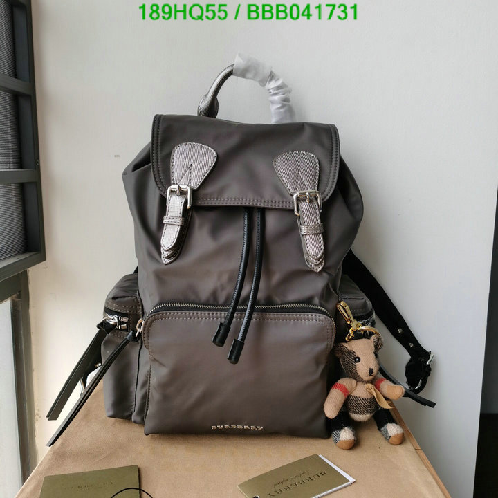 Burberry Bag-(Mirror)-Backpack-,Code: BBB041731,$: 189USD