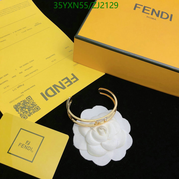 Jewelry-Fendi, Code: ZJ2129,$: 35USD