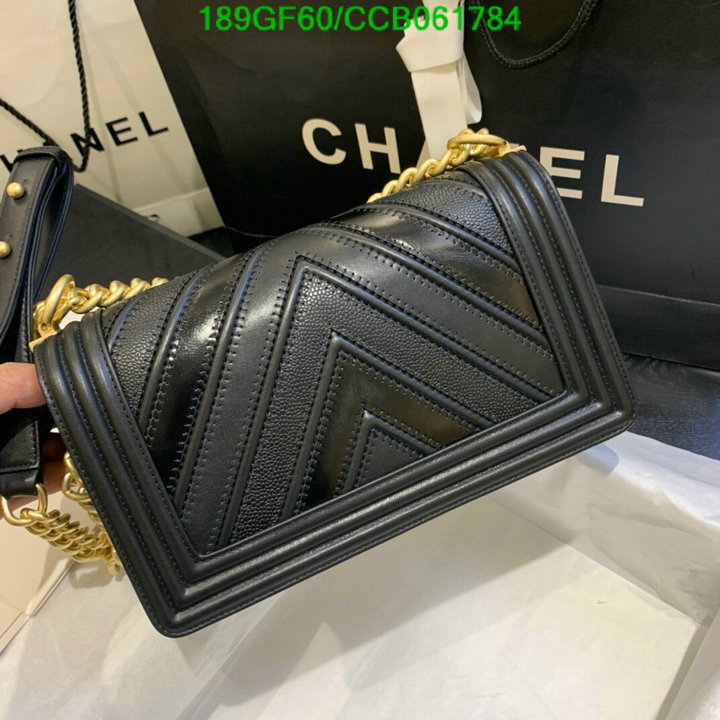 Chanel Bags -(Mirror)-Le Boy,Code: CCB061787,$: 189USD