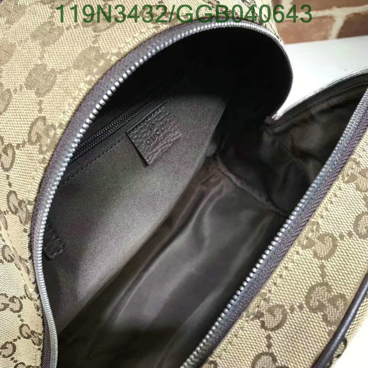 Gucci Bag-(Mirror)-Backpack-,Code:GGB040643,$:119USD