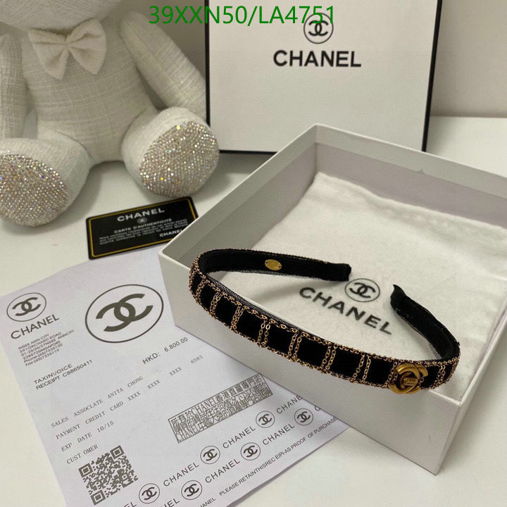 Headband-Chanel, Code: LA4751,$: 39USD