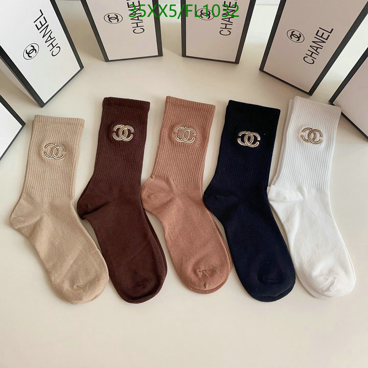 Sock-Chanel,Code: FL1031,$: 35USD