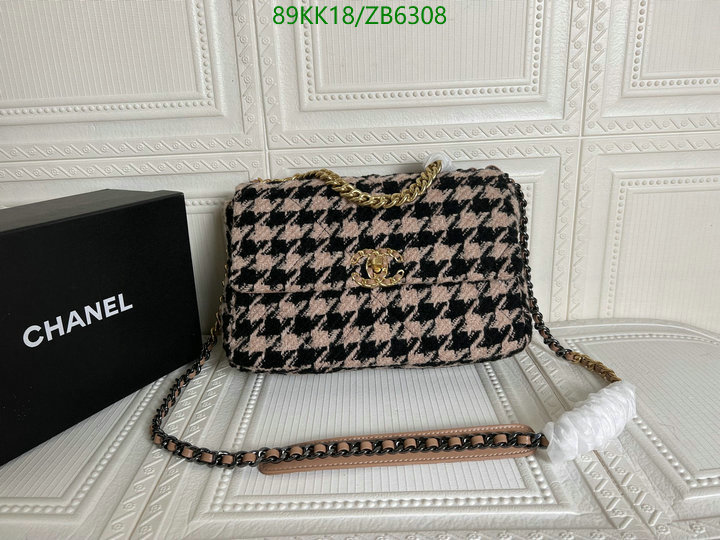 Chanel Bags ( 4A )-Diagonal-,Code: ZB6308,$: 89USD