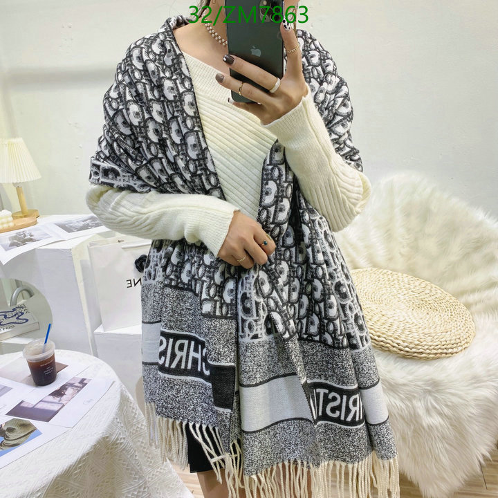 Scarf-Dior, Code: ZM7863,$: 32USD