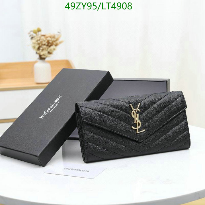 YSL Bag-(4A)-Wallet-,Code: LT4908,$: 49USD