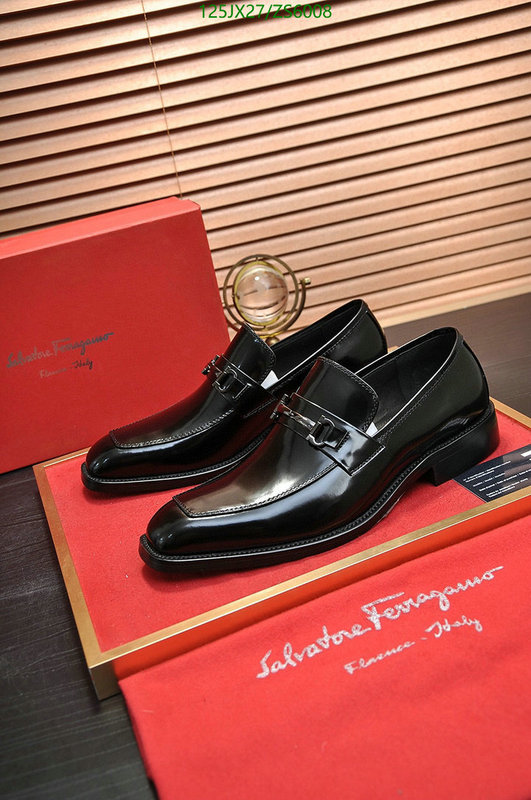 Men shoes-Ferragamo, Code: ZS6008,$: 125USD