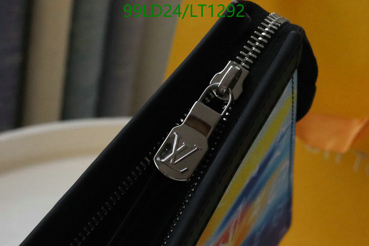 LV Bags-(Mirror)-Wallet-,Code: LT1292,$: 99USD