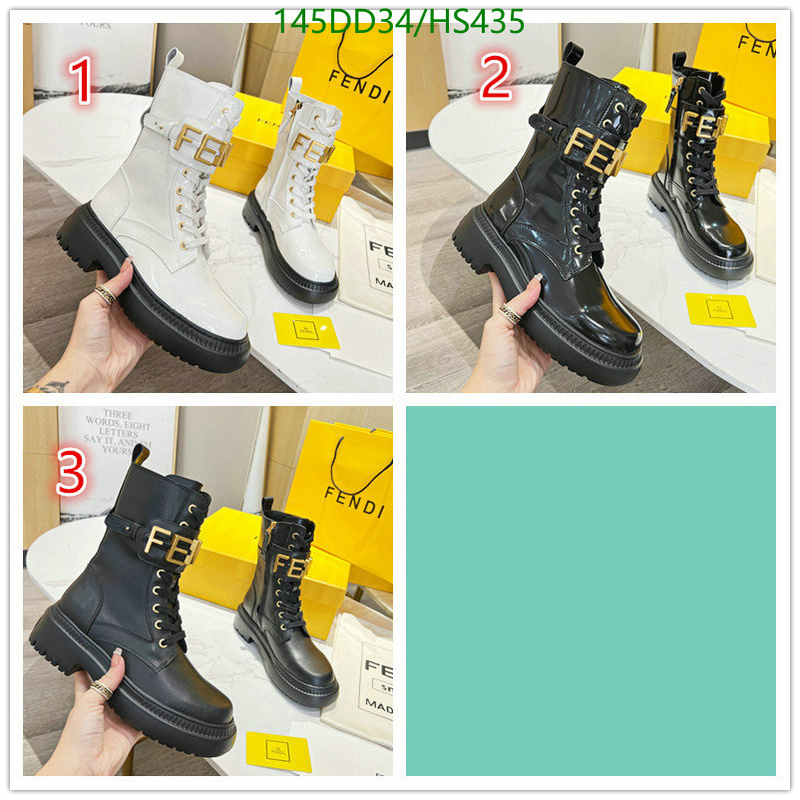 Women Shoes-Fendi, Code: HS435,$: 145USD