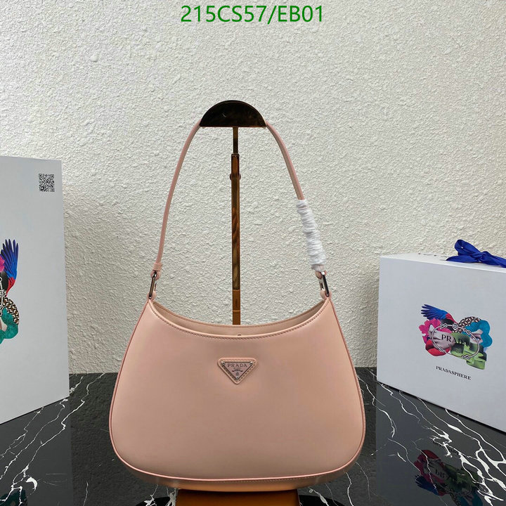 Prada Bag-(Mirror)-Cleo,Code: EB01,$: 215USD