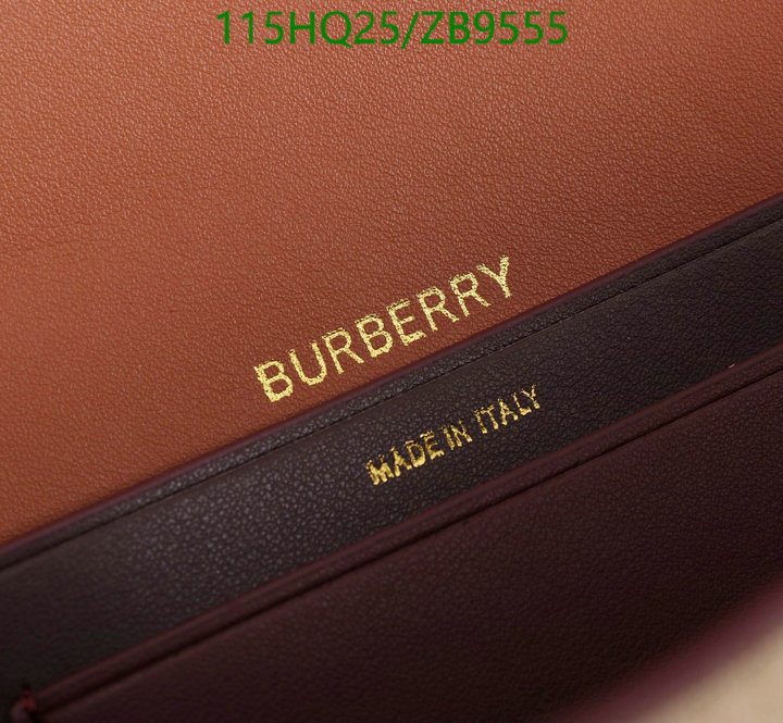 Burberry Bag-(4A)-Diagonal-,Code: ZB9555,$: 115USD