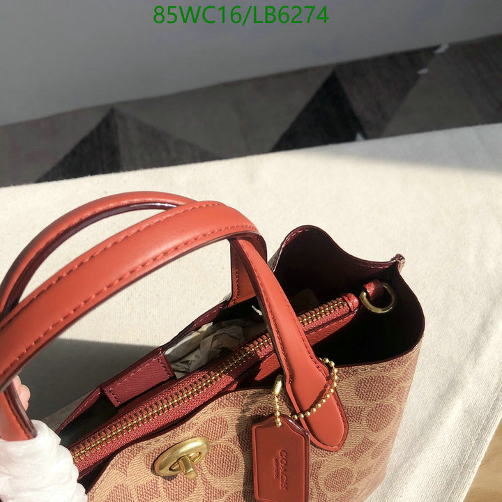 Coach Bag-(4A)-Tote-,Code: LB6274,$: 85USD