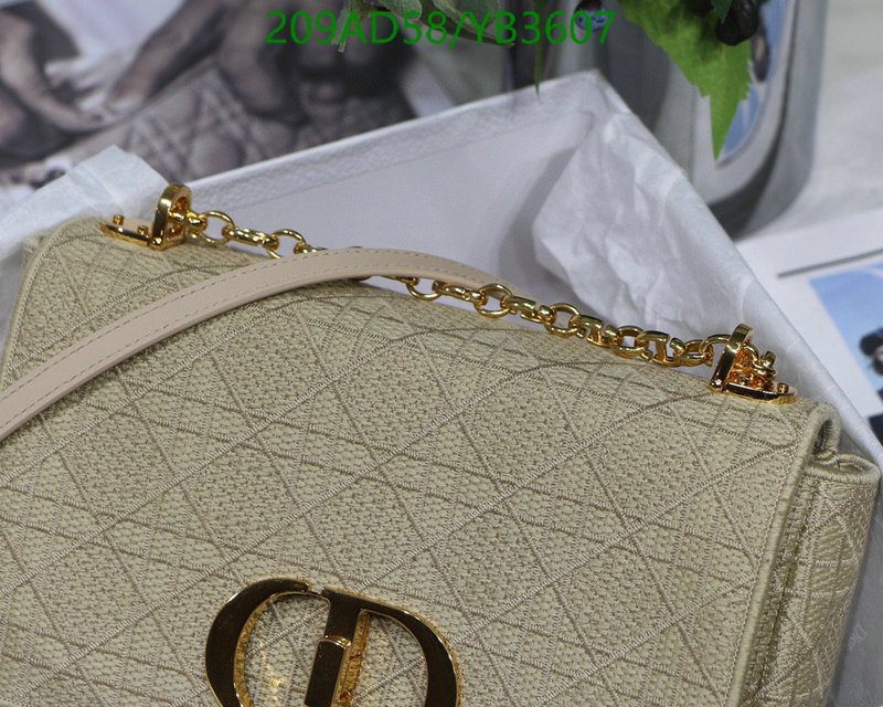 Dior Bags -(Mirror)-Caro-,Code: YB3607,$: 209USD