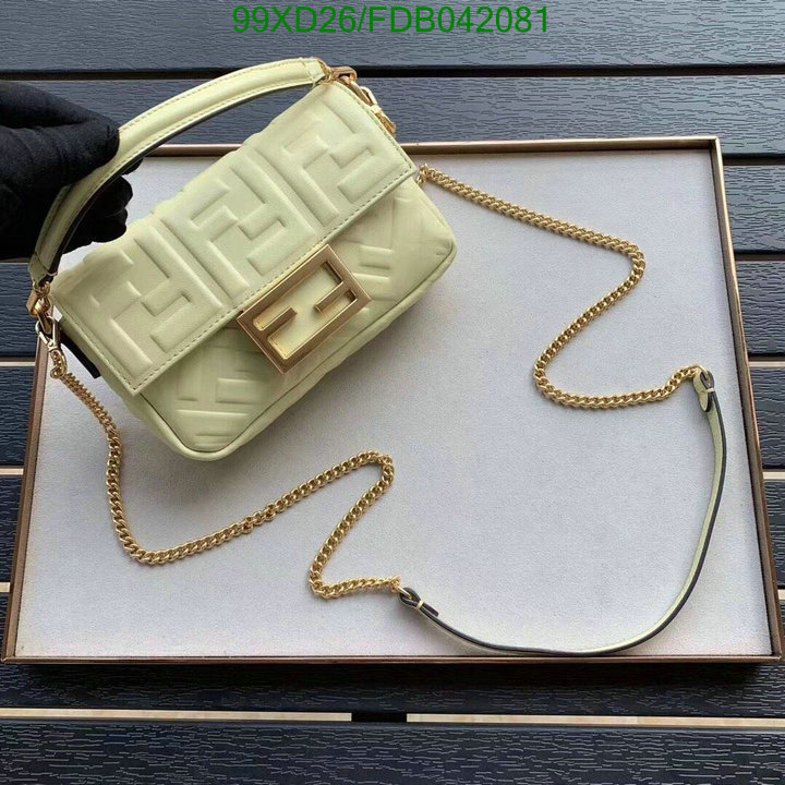 Fendi Bag-(4A)-Baguette-,Code: FDB042081,$:99USD