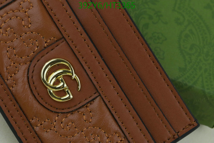 Gucci Bag-(4A)-Wallet-,Code: HT3365,$: 39USD