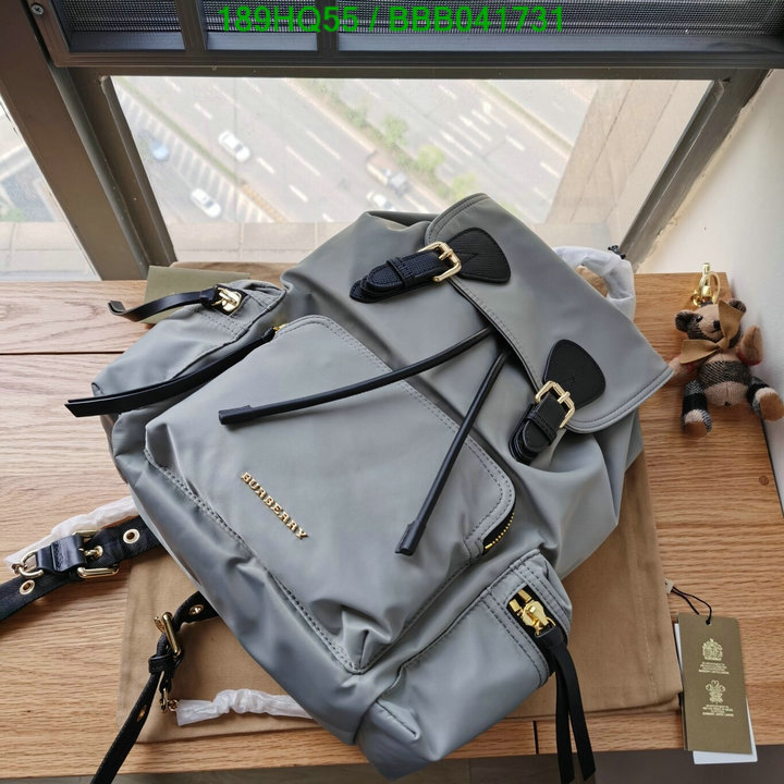 Burberry Bag-(Mirror)-Backpack-,Code: BBB041731,$: 189USD