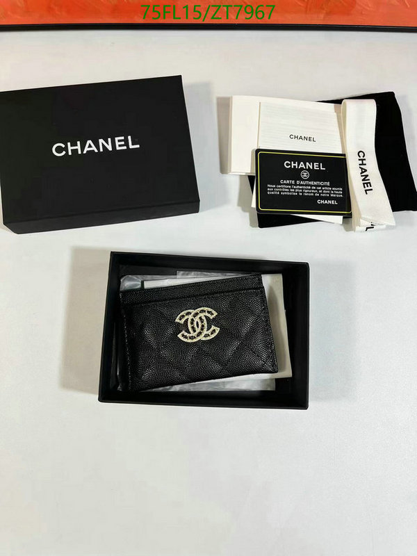 Chanel Bags -(Mirror)-Wallet-,Code: ZT7967,$: 75USD