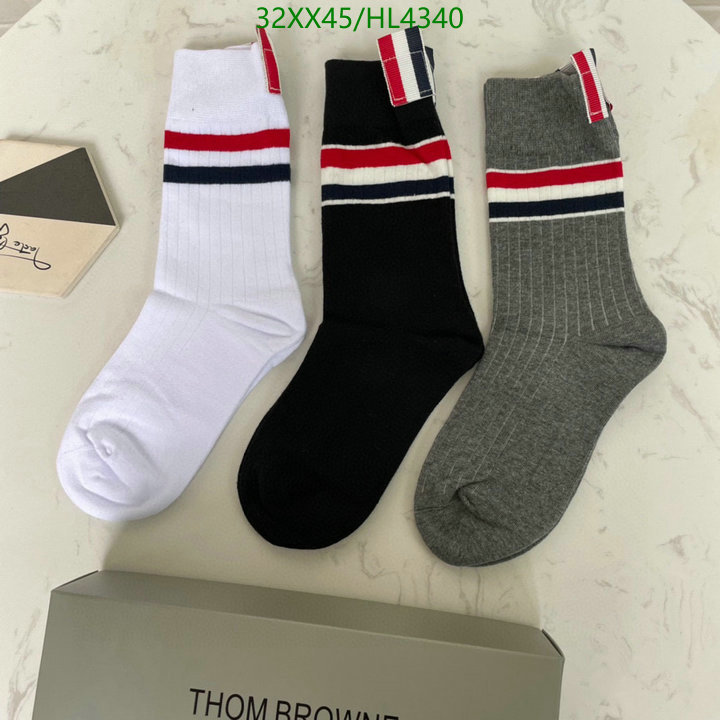 Sock-Thom Browne, Code: HL4340,$: 32USD