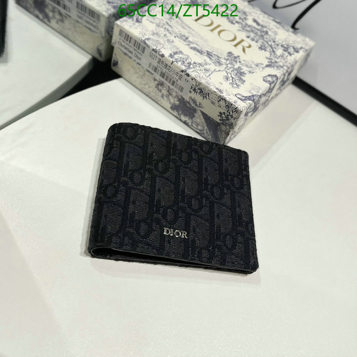 Dior Bags -(Mirror)-Wallet-,Code: ZT5422,$: 65USD