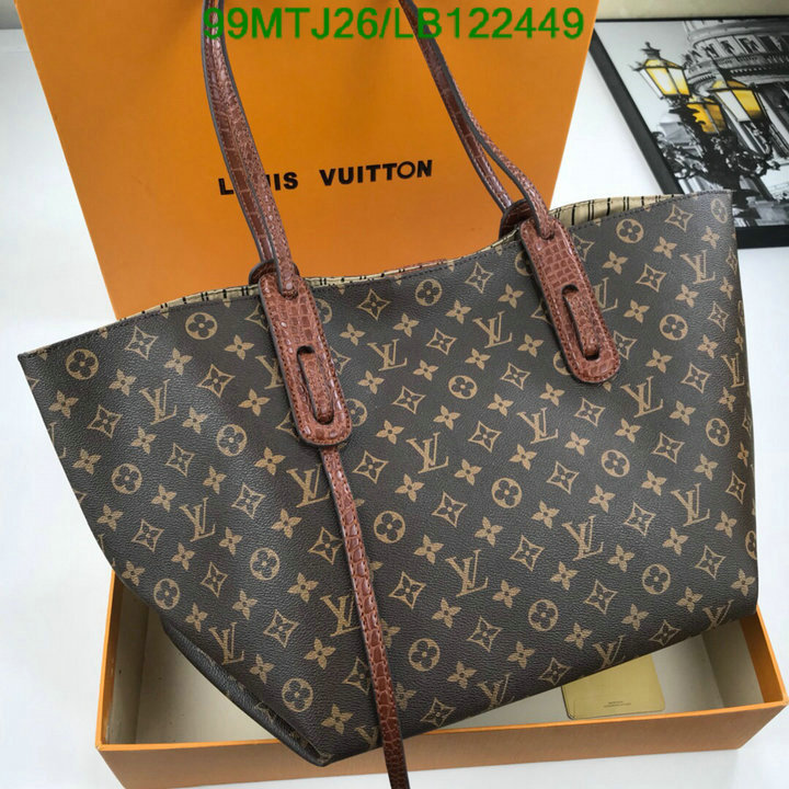 LV Bags-(4A)-Handbag Collection-,Code: LB122449,$: 99USD