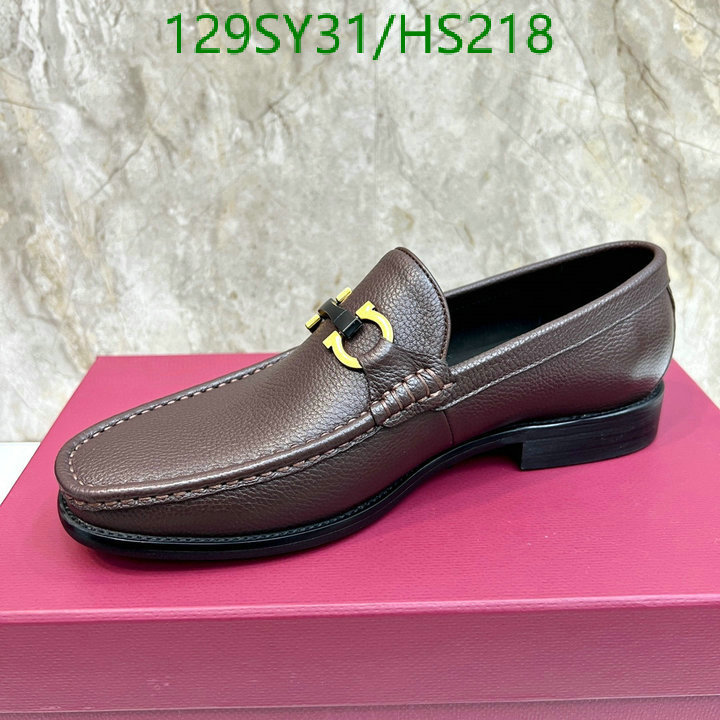 Men shoes-Ferragamo, Code: HS218,$: 129USD