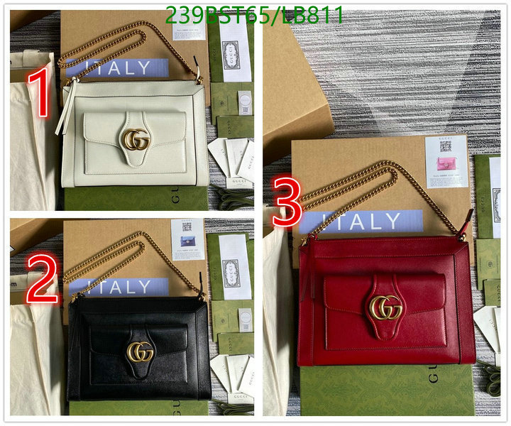 Gucci Bag-(Mirror)-Diagonal-,Code: LB811,$: 239USD