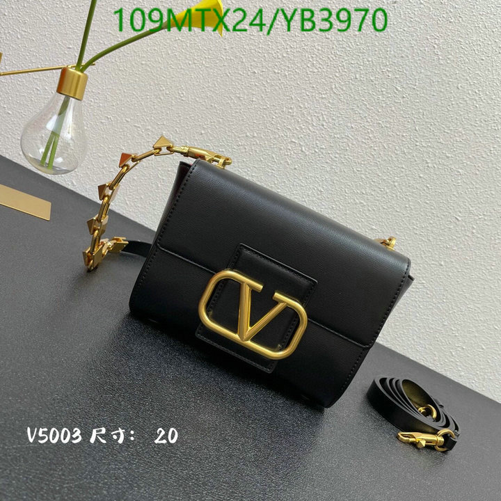 Valentino Bag-(4A)-LOC-V Logo ,Code: YB3970,$: 109USD