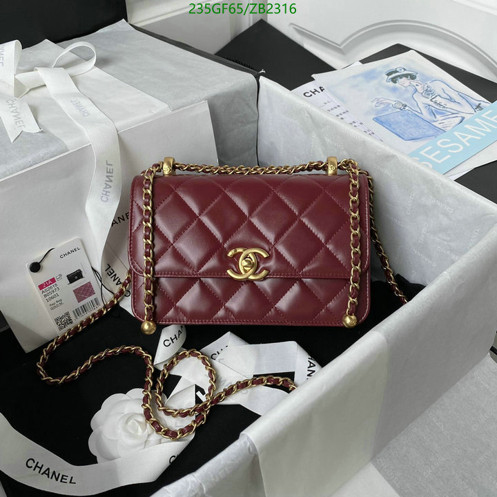 Chanel Bags -(Mirror)-Diagonal-,Code: ZB2316,$: 235USD