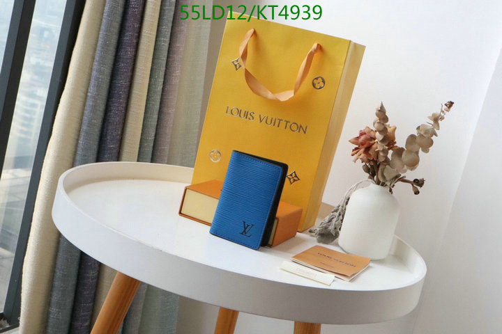 LV Bags-(Mirror)-Wallet-,Code: KT4939,$: 55USD